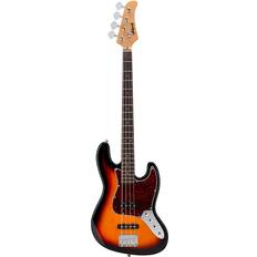 Antiquity AQ-JB Bass Guitar, 3-tone Sunburst