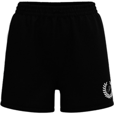 PINK Ivy Fleece Relaxed Shorts - Black