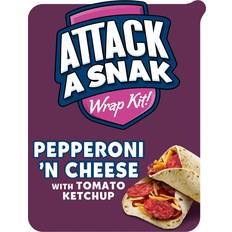 Attack A Snak Pepperoni & Cheese Wrap Kit 83G 83g