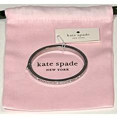 Jewelry Kate Spade Ring It Up Bangle, Clear/silver One Size