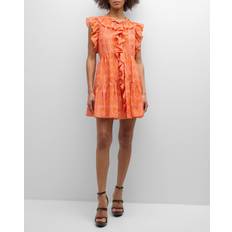 Cinq A Sept À Summer Waves Letitia Silk-Blend Mini Dress