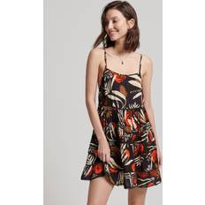 Brown - Short Dresses Superdry Mini Beach Cami Dress