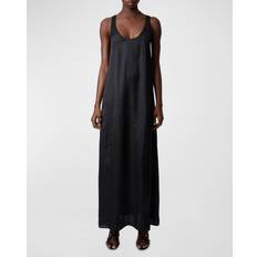 Rarys Satin Dress Black