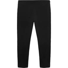 Mango Dame Tights Mango Zipper Capri Leggings Kvinde Capri Bukser Skinny Fit hos Magasin Black