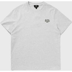 A.P.C. Gray Standard 'Rue Madame' T-Shirt GRIS CHINE NOIR