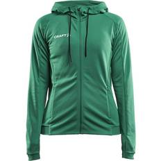 Craft Jacken Craft Evolve Kapuzen-Trainingsjacke Damen 651000 team green Grün