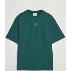 Mens Le T-Shirt Slogan Classique - DGN Dark Green