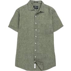 Linen Shirts - Men RODD & GUNN Men's Palm Beach Linen Short-Sleeve Shirt KELP 2X-Large