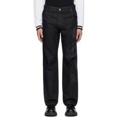 Balmain Herr Byxor & Shorts Balmain Straight Leg Jeans Herr -