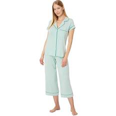 Mujer - Verde Pijamas eberjey Gisele Short Sleeve Crop Pajama Set