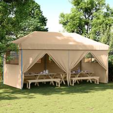 Pavillon faltbar vidaXL Partyzelt Faltbar Pop-Up mit 4 Seitenteilen