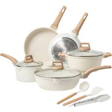 Carote Non-stick Cookware Set with lid 11 Parts