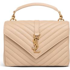 Saint Laurent Messenger-tasker Saint Laurent CollÃ¨ge Medium leather shoulder bag beige One size fits all