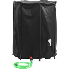 Svarta Regnvattentunnor vidaXL Faltbar Wassertank 750 L PVC - Schwarz