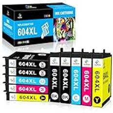 LeciRoba Ink Cartridges 604XL for Epson Expression Home XP-2205 XP-3200 XP-3205 WF-2910DWF