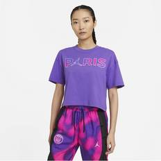 Jordan T-shirts Jordan Women's' X PSG Core Tee, Female, Kläder, T-shirt, Blå