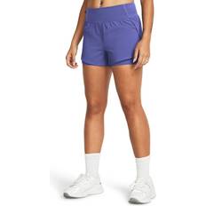 Lilla - Løping Shorts Under Armour Flex Woven 2in1 Shorts - Lila