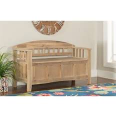 Linon lottie entryway wood Storage Bench