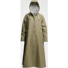 Stutterheim Mosebacke Long Raincoat Aloe