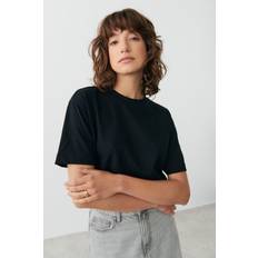 Gina Tricot Basic Tee - Musta