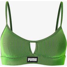 XL Tops de bikini Puma Peek-a-boo-top Green/black Female