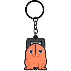Anime Nyckelring Pochita - Svart/Orange