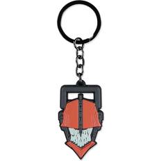 Difuzed Anime Keyring Pendant - Black/Orange