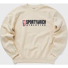 Herre - Naturfarvet - Sweatshirts Sweatere Sporty & Rich Team Logo Crewneck men Sweatshirts beige in size:XL