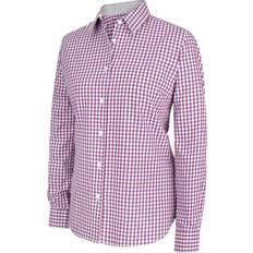 Hoggs of Fife Hoggs of Fife Women's Becky II Cotton Shirt Violet/Cerise-14