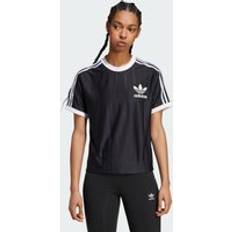 adidas Adicolor 3-Stripes Pinstripe T-Shirt Black