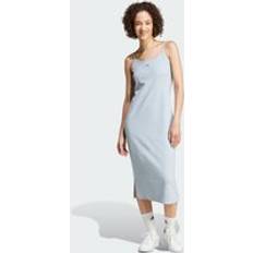 Adidas M Dresses Adidas ALL SZN Rib Fitted Midi Dress Wonder Blue