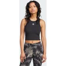 Adidas XXL Linnen adidas Original Ess Rib Tank Ribbed Linne - Black