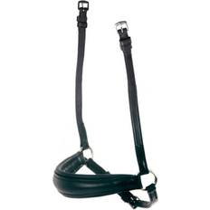 Bridles Collegiate Black, Cob Mono Crown Drop Noseband