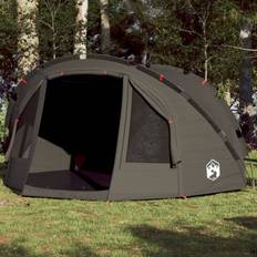 VidaXL Camping & Outdoor vidaXL Fishing Tent 4-Person Brown Waterproof