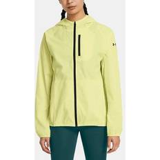 Under Armour Yellow Outerwear Under Armour Women's UA Launch Lightweight Jacket Yellow