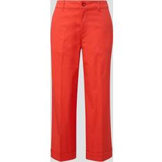 Oranje - Vrouw Spijkerbroeken s.Oliver Stoffhose, 7/8-Länge, High-Waist, für Damen, orange