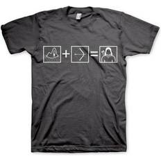 Arrow riddle t-shirt dark-grey Grau