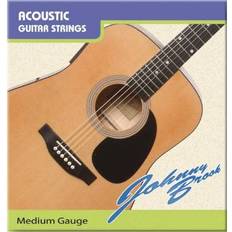 johnny brook Acoustic Guitar Strings Steel Medium, Set of 6