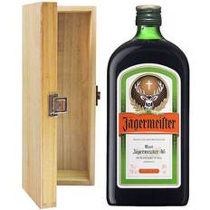 Jägermeister Liqueur in Hinged Wooden Gift Box