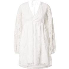 Blommiga - Korta klänningar - XL Gina Tricot Floral Loose Fit Mini Dress - Offwhite