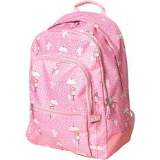 Grafoplas Girl's Rain Daypack, Multicolour Pink Rubber