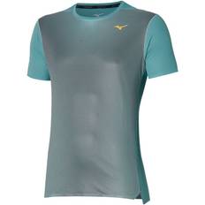 Mizuno Aero Tee T-Shirt Herren Lead