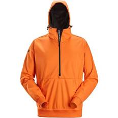 Orange Toppe Snickers FlexiWork Windblocker softshell hættetrøje 8400, Warm Orange