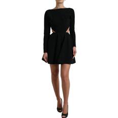 XXXS Dresses Dolce & Gabbana Elegant Cut Out A-Line Mini Women's Dress