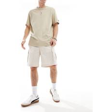 Jack & Jones Shorts Jack & Jones – Loose Fit Cargo-Shorts in gebrochenem Weiß