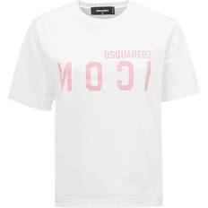 Wool T-shirts DSquared2 Dsquared Women's T-Shirt - White Female