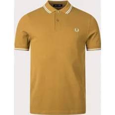 Fred Perry Men's Plain Polo Shirt Ocean/Navy Blue