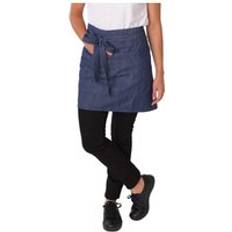 Aprons Dennys Contrast Pocket Waist Apron Blue