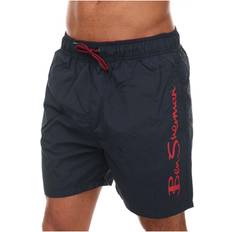 Ben Sherman Boulders Beach Swim Shorts in Navy Blue