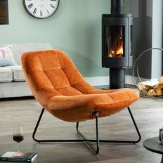 Orange Armchairs Artemis Home Merced Fabric Armchair